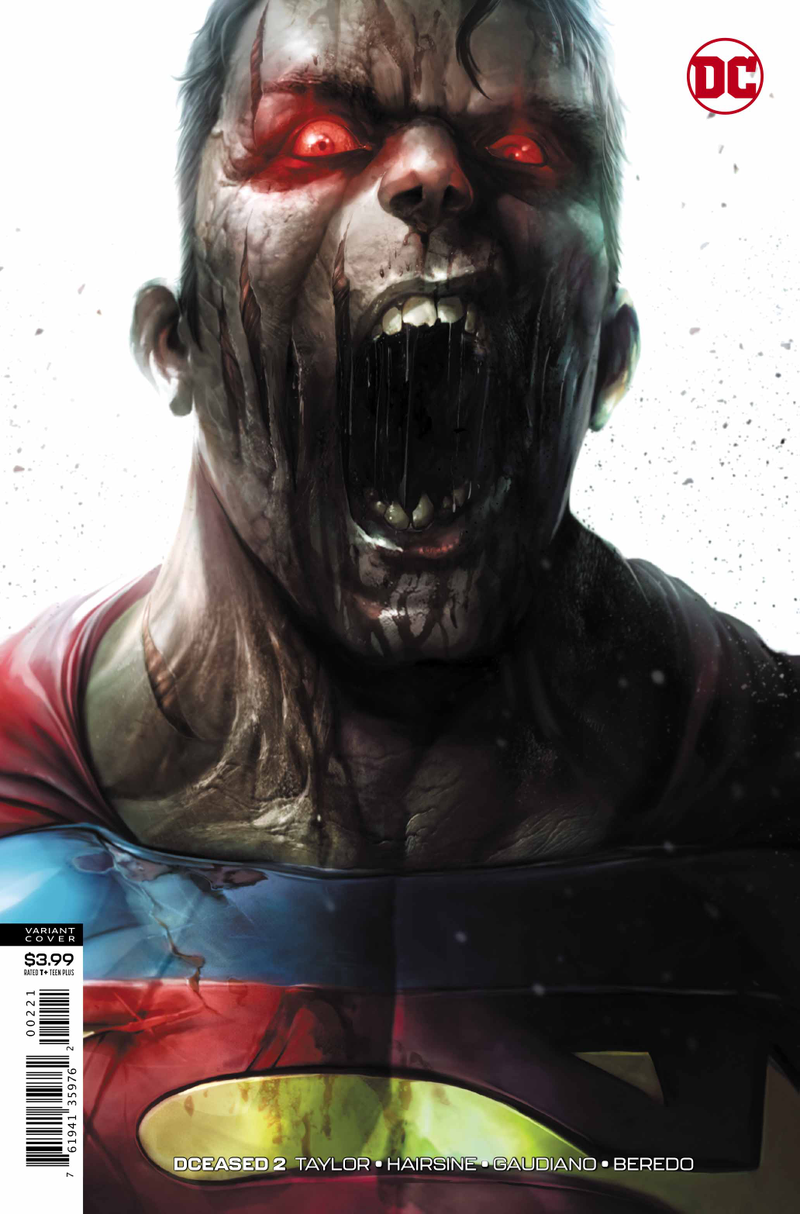 The cover of DCeased #2.